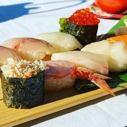 Assortiment de sushis