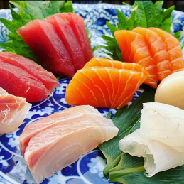 Assortiment de sashimis